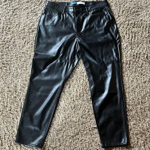 Woman’s old navy faux black leather pants. Brand new never worn. Size 16.